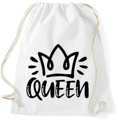 printfashion Queen páros 1 - Sportzsák, Tornazsák - Fehér (6085264)