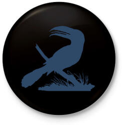 printfashion Tucán - Kitűző, hűtőmágnes - Fekete (6093889)