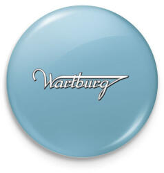 printfashion Wartburg Logó - Kitűző, hűtőmágnes - Világoskék (16197698)
