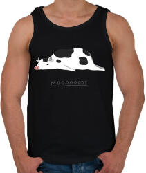 printfashion Moooooody - Férfi atléta - Fekete (14682030)