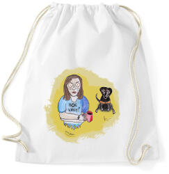 printfashion Hol vagy - Sportzsák, Tornazsák - Fehér (2023391)