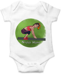 printfashion Bunny Hop - Baba Body - Fehér (11948274)