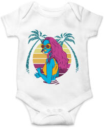 printfashion Nyári hangulat - Summer vibe - Baba Body - Fehér (4314819)