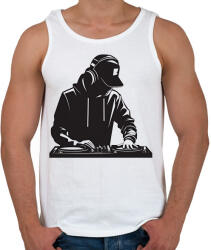 printfashion dj - Férfi atléta - Fehér (16211839)