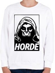 printfashion World of Warcraft Horde - Gyerek pulóver - Fehér (1753982)