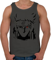 printfashion Kakashi fekete - Férfi atléta - Sötétszürke (5755857)