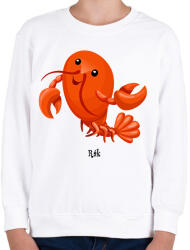 printfashion Rák - Gyerek pulóver - Fehér (2819141)