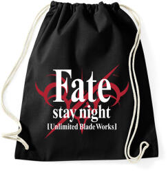 printfashion Fate Stay Night - Sportzsák, Tornazsák - Fekete (2860991)