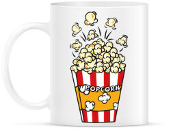 printfashion Popcorn zseb - Bögre - Fehér (789920)