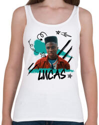 printfashion Lucas - Stranger Things - Női atléta - Fehér (11605134)