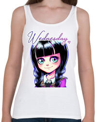 printfashion Wednesday Addams - Női atléta - Fehér (13371716)