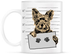 printfashion Yorkshire Terrier - Bögre - Fehér (7653901)