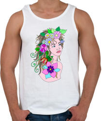 printfashion Lány - Férfi atléta - Fehér (6017309)