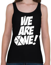 printfashion Exo: We are one! - Női atléta - Fekete (2657156)