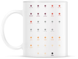 printfashion Quarks - Bögre - Fehér (788746)