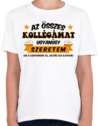 printfashion Összes kollégámat - Gyerek póló - Fehér (12237954)