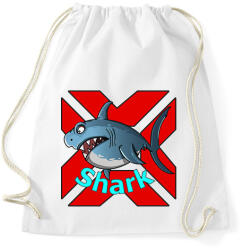 printfashion shark - Sportzsák, Tornazsák - Fehér (2500935)