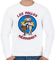 printfashion Los_Pollos_Hermanos - Férfi pulóver - Fehér (15904604)