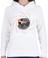 printfashion Licence to chill - nyugi van - Női kapucnis pulóver - Fehér (5603417)