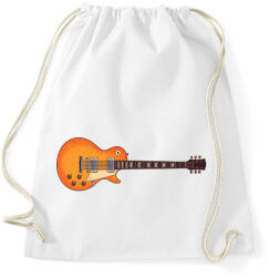 printfashion Les Paul gitár - Sportzsák, Tornazsák - Fehér (15592161)