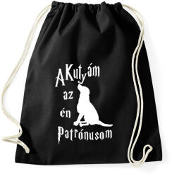 printfashion A Kutyám az én Patrónusom - Sportzsák, Tornazsák - Fekete (16484321)