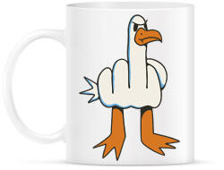 printfashion Fuck you sirály - Bögre - Fehér (14950756)