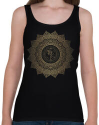 printfashion Unikornis mandala - Női atléta - Fekete (14516148)