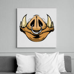 printfashion Face Mask - Vászonkép - Fehér (6635082)