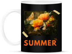 printfashion Nyári kép2 - Bögre - Fekete (1554928)