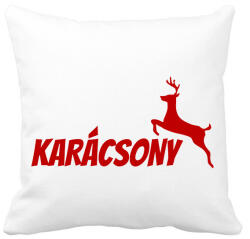 printfashion KARÁCSONY 2 - Párnahuzat, Díszpárnahuzat - Fehér (10752710)