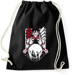 printfashion Attack On TItan - Sportzsák, Tornazsák - Fekete (2275979)