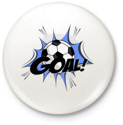 printfashion Foci - Kitűző, hűtőmágnes - Fehér (14877185)