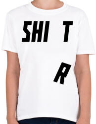 printfashion SHI T - Gyerek póló - Fehér (1978647)