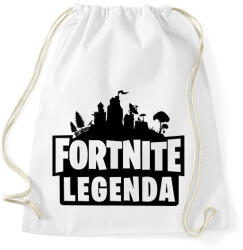 printfashion Fortnite Legenda - Fekete - Sportzsák, Tornazsák - Fehér (1545514)
