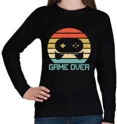 printfashion Game Over - Női pulóver - Fekete (3631042)