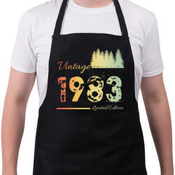 printfashion 1983 - Kötény - Fekete (12617734)