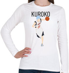 printfashion Kuroko no Basket - Kuroko - Női hosszú ujjú póló - Fehér (6568906)