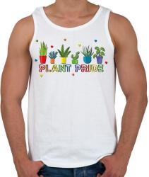 printfashion Plant Pride - Férfi atléta - Fehér (9428530)