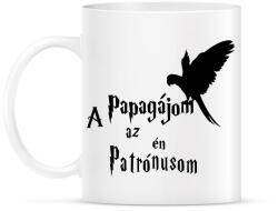 printfashion A Papagájom az én Patrónusom - Bögre - Fehér (16501991)