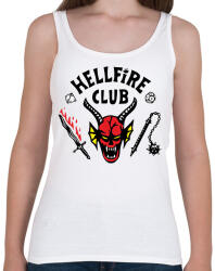 printfashion Hellfire Club - Női atléta - Fehér (7238476)