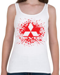 printfashion Mitsubishi Lancer Evo - Női atléta - Fehér (2245536)