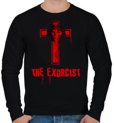 printfashion the exorcist-regan - Férfi pulóver - Fekete (2121173)