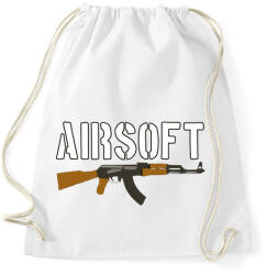 printfashion Airsoft AK-47 - Sportzsák, Tornazsák - Fehér (2291258)