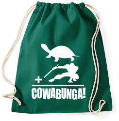 printfashion Cowabunga 1 - Sportzsák, Tornazsák - Sötétzöld (6973798)