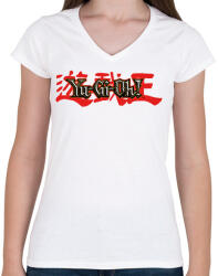 printfashion Yu-Gi-Oh! - Női V-nyakú póló - Fehér (14763598)