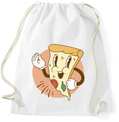 printfashion Olasz pizza - Sportzsák, Tornazsák - Fehér (13024115)
