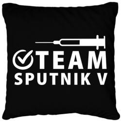 printfashion Sputnik V Team - Párnahuzat, Díszpárnahuzat - Fekete (4889625)