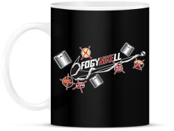 printfashion FogyNIKEll - Bögre - Fekete (15771817)