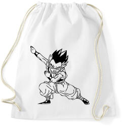 printfashion Dragon Ball - Sportzsák, Tornazsák - Fehér (14988397)