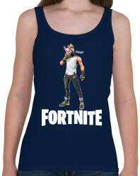 printfashion Fortnite #4 - Női atléta - Sötétkék (1116401)